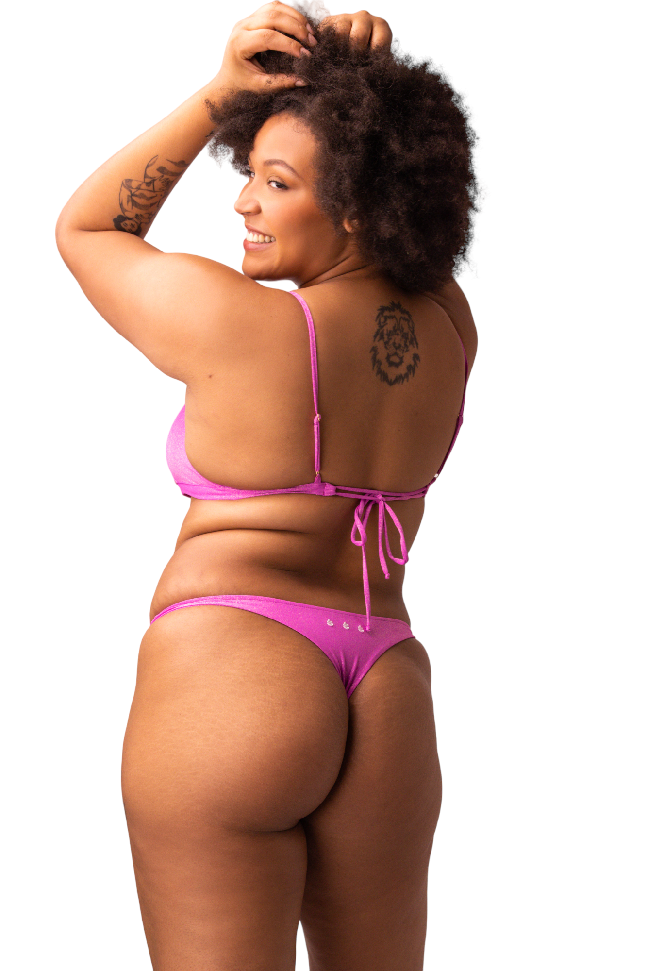 Cembro Brassière (Rose Paillettes)