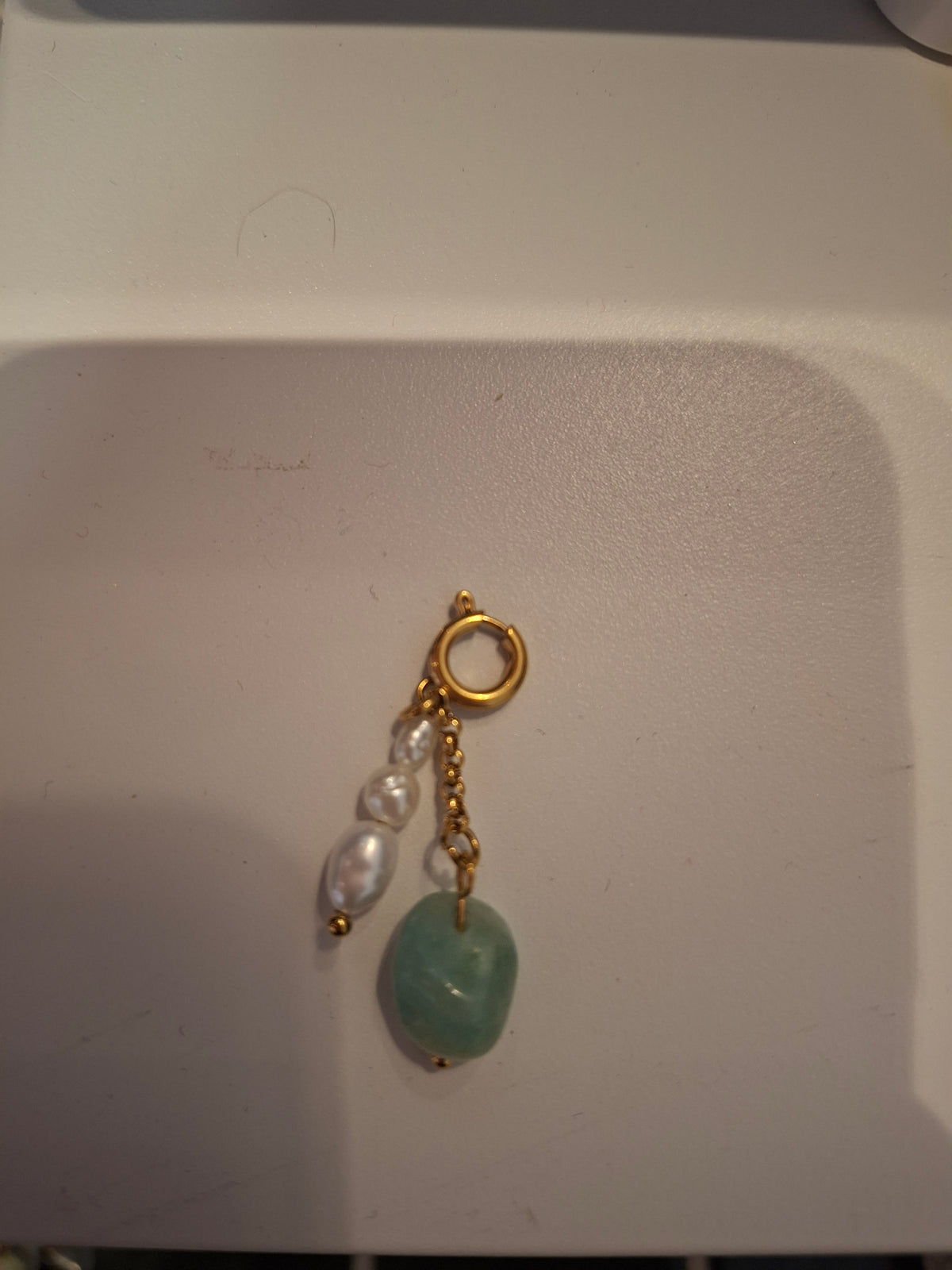 Pendentif Pierre Aventurine Bleu